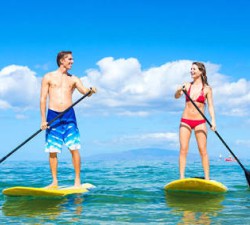 Stand Up Paddle Boarding in Ixtapa Zihuatanejo